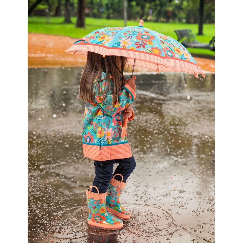 Dežnik ROŽICA (turkiz)