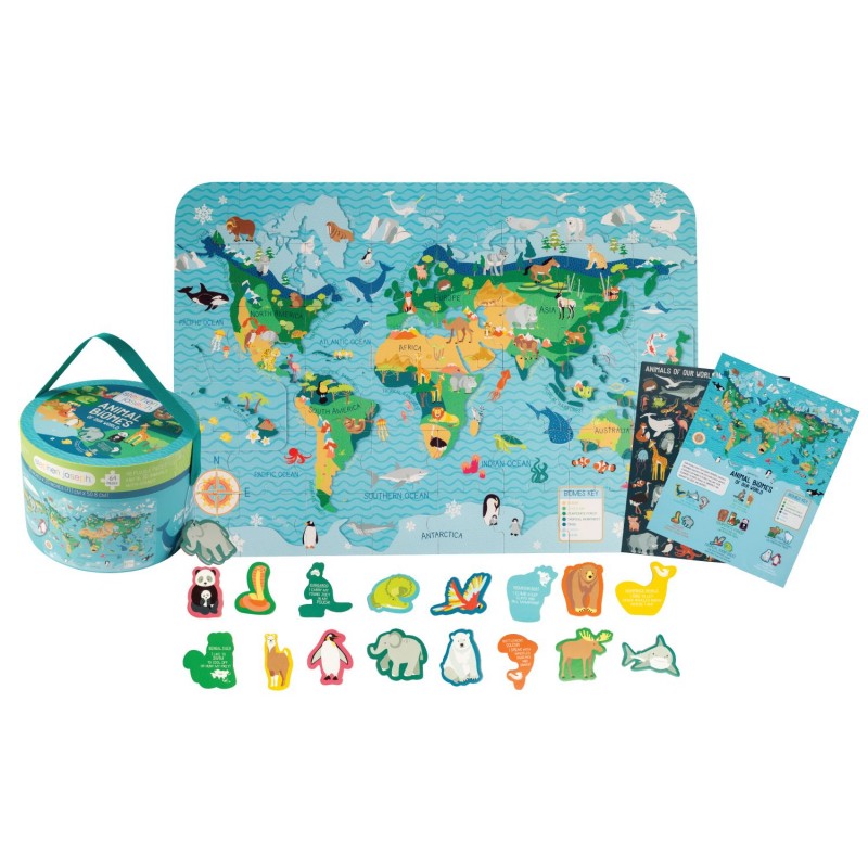 Sestavljanka ŽIVALSKI BIOMI