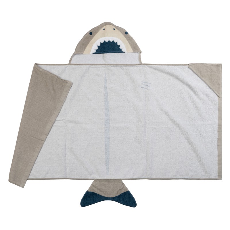 Brisača s kapuco MORSKI PES