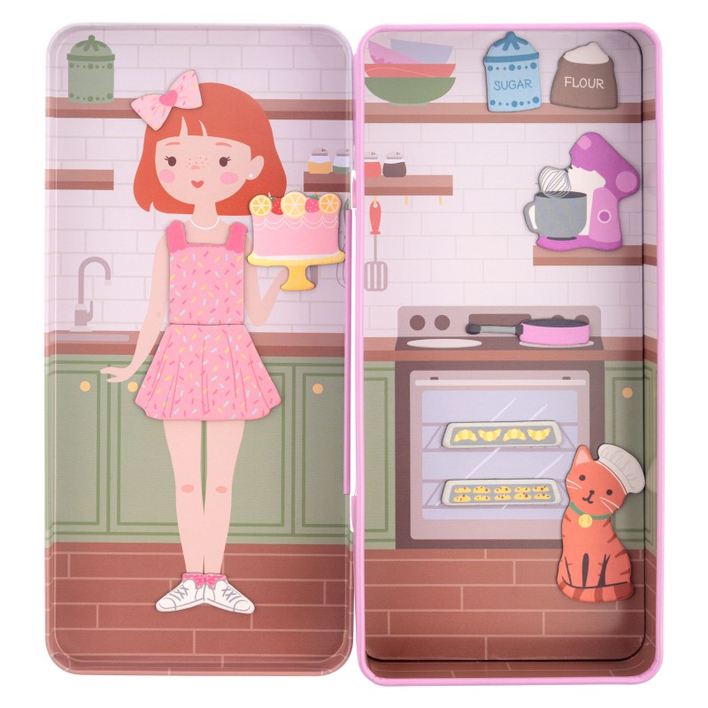 Potovalni magnetni set SLAŠČIČARKA