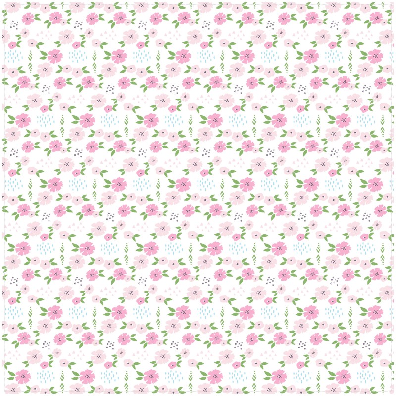 Muslin odejica ROŽICA