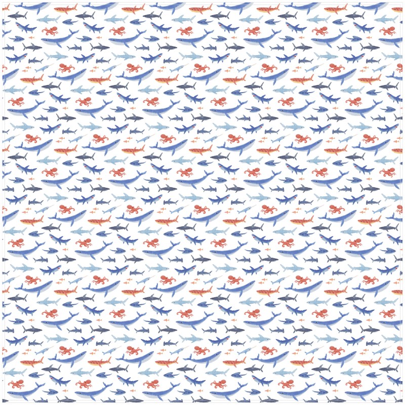 Muslin odejica MORSKI PES