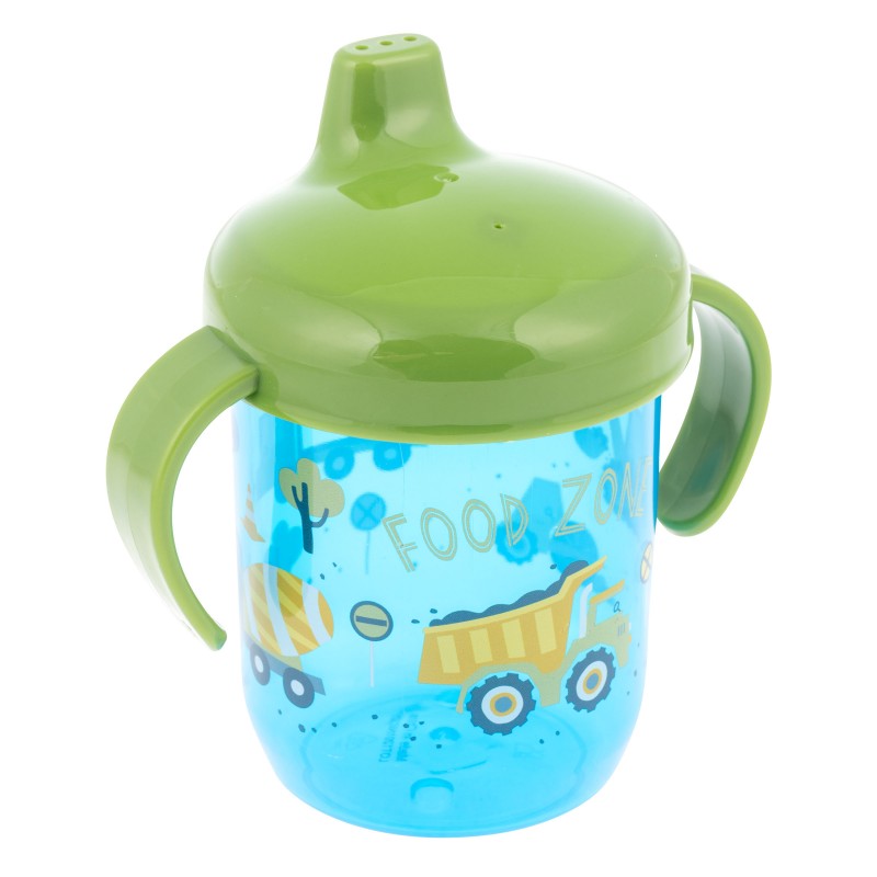 Lonček sippy cup GRADBENIK