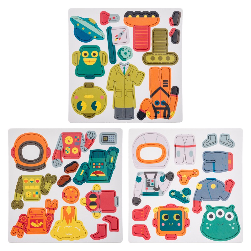 Potovalni magnetni set VESOLJE