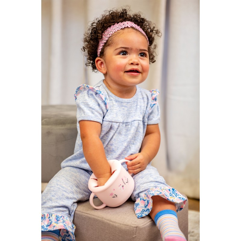 Silikonski lonček za prigrizke SLONČEK