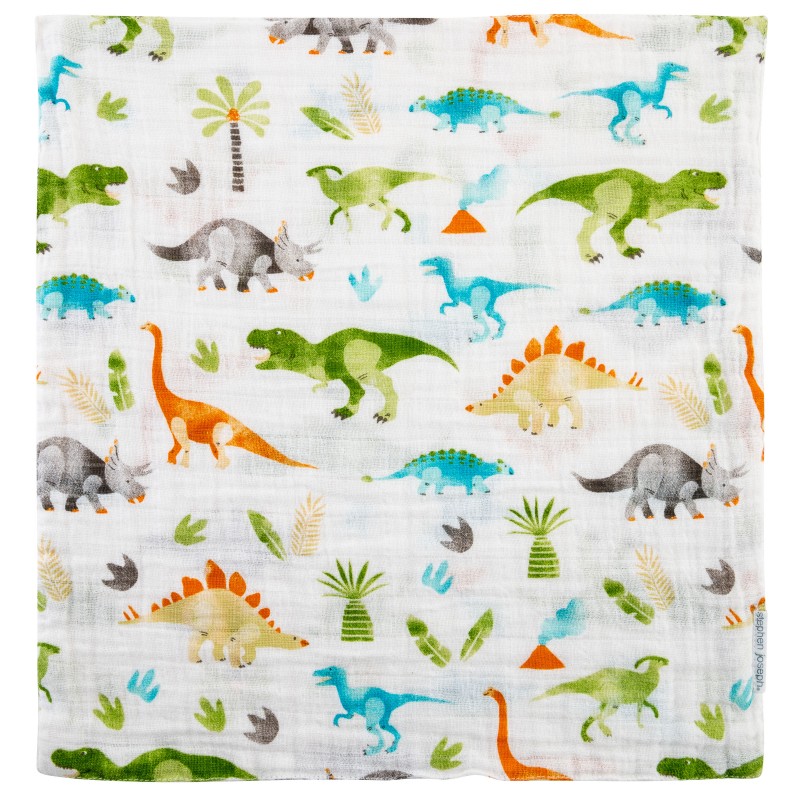 Muslin odejica z grizalom DINO