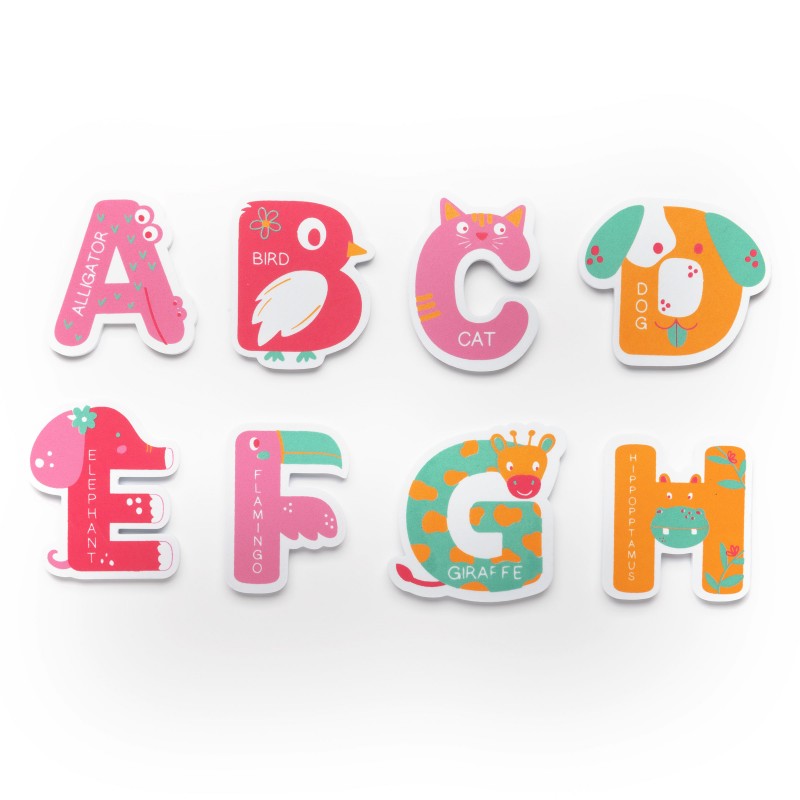 Igračke za kopanje ABC roza set