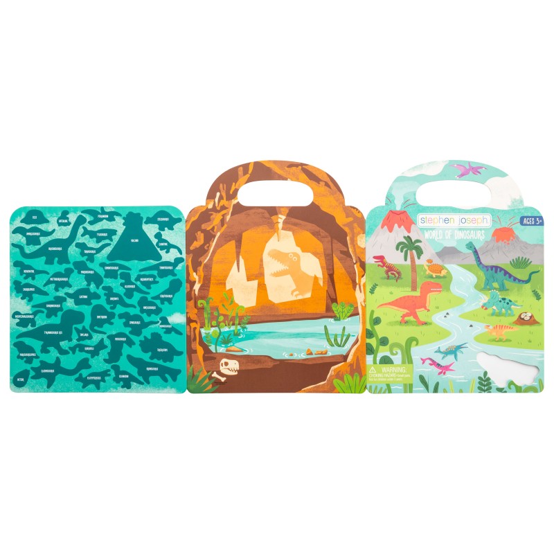 Knjiga z nalepkami DINOZAVER