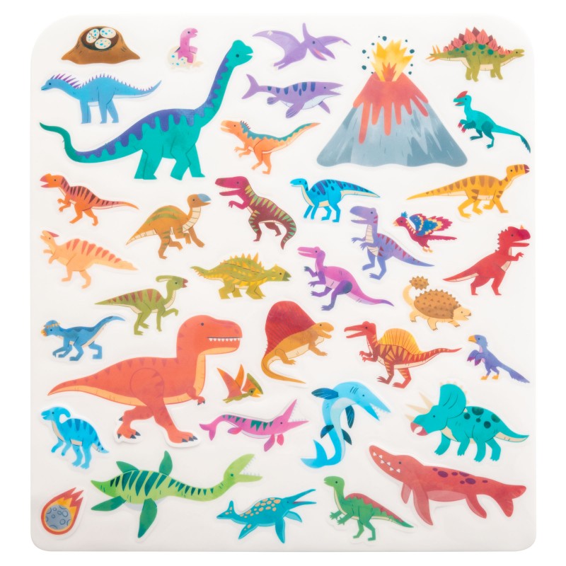 Knjiga z nalepkami DINOZAVER