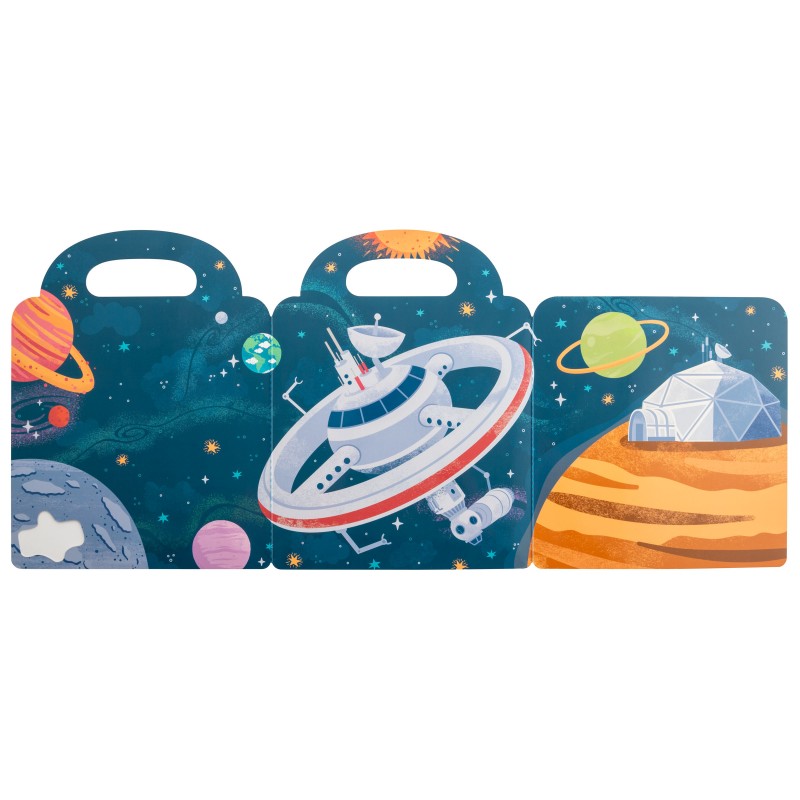 Knjiga z nalepkami VESOLJE