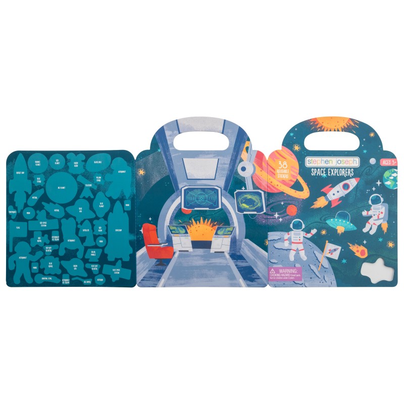 Knjiga z nalepkami VESOLJE