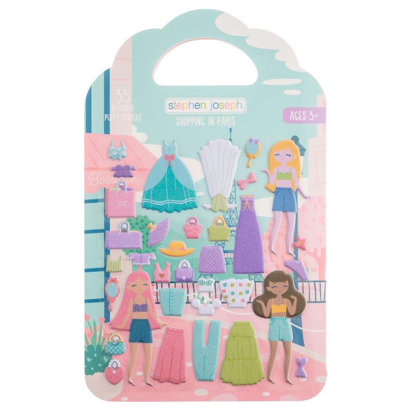 Knjiga z mehkimi nalepkami SANJALKA