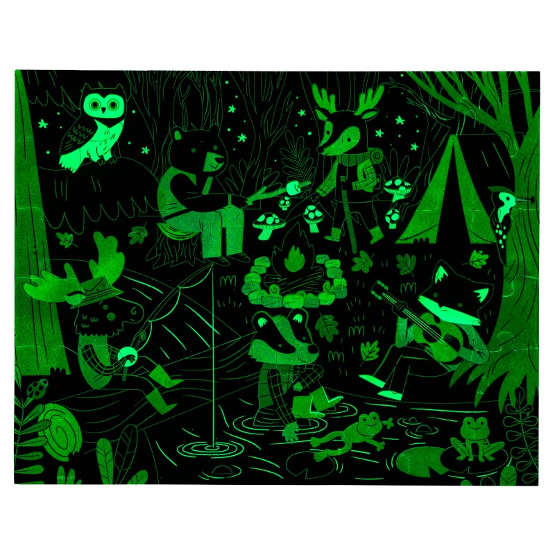 Sestavljanka, ki sveti v temi OUTDOOR