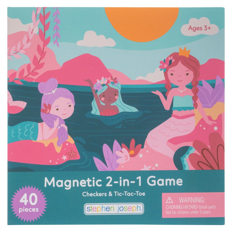 Magnetna igra 2v1 MORSKA DEKLICA