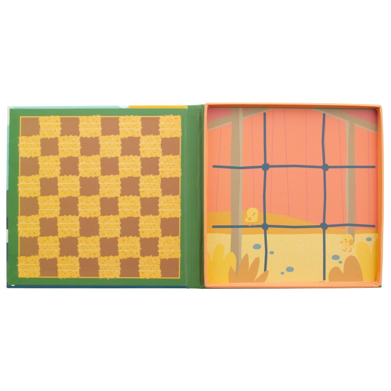 Magnetna igra 2v1 KMETIJA