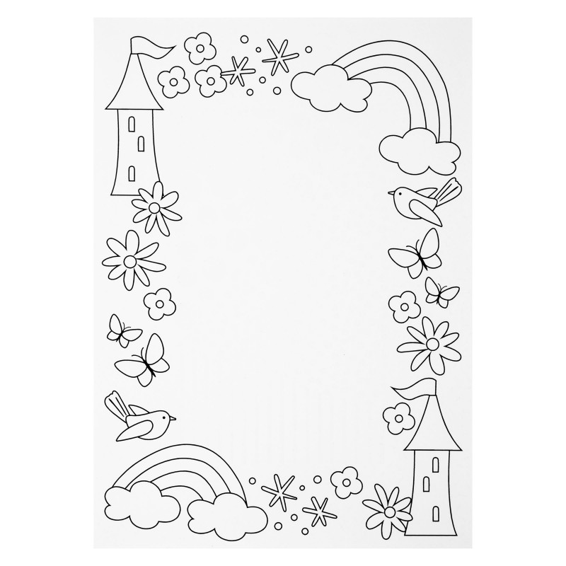 Čarobni ustvarjalni set za barvanje VILA