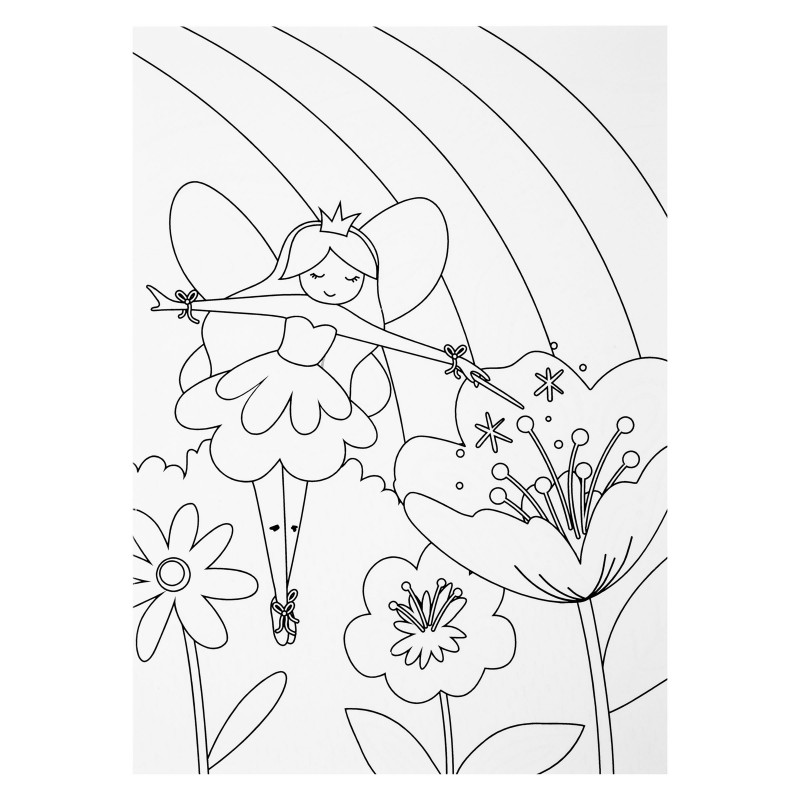 Čarobni ustvarjalni set za barvanje VILA