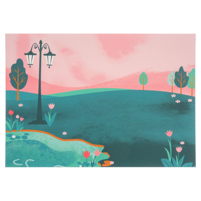 Ustvarjalni set nalepk iz folije GOZD