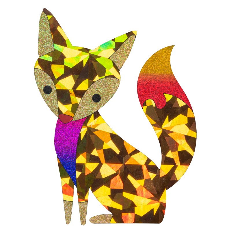 Ustvarjalni set nalepk iz folije GOZD