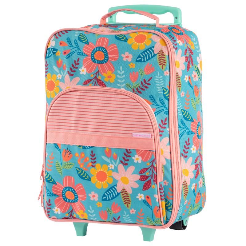 Potovalni kovček ROŽICA (turkiz)