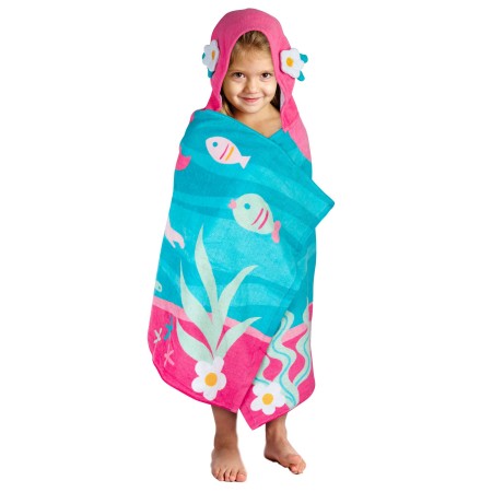 Brisača s kapuco MORSKA DEKLICA