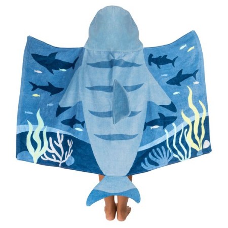 Brisača s kapuco MORSKI PES