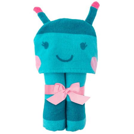 Brisača s kapuco METULJČEK