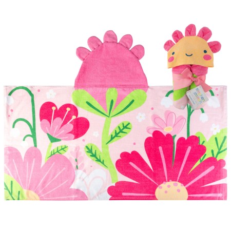 Brisača s kapuco ROŽICA