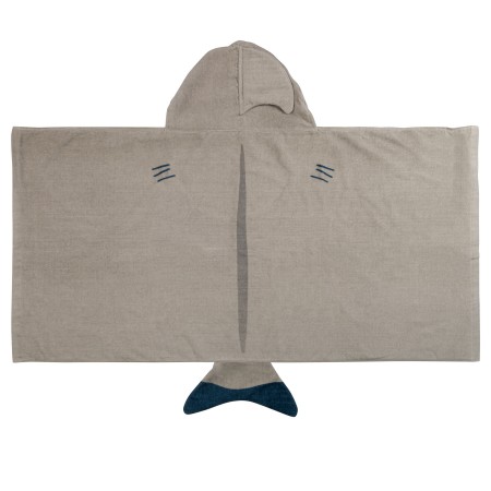 Brisača s kapuco MORSKI PES