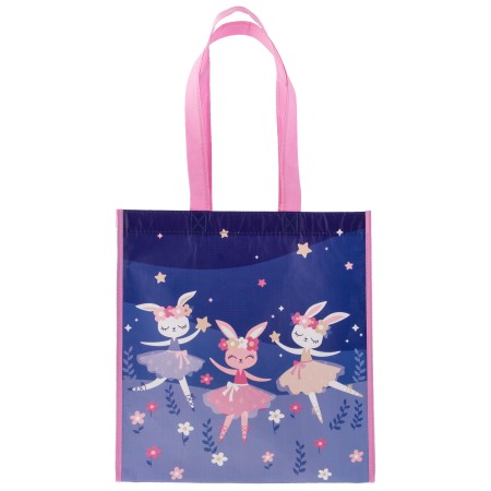 Darilna vrečka iz reciklirane plastike ZAJČEK (velika)