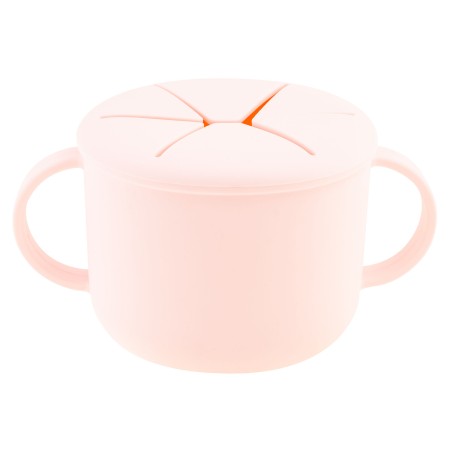 Silikonski lonček za prigrizke ZAJČEK