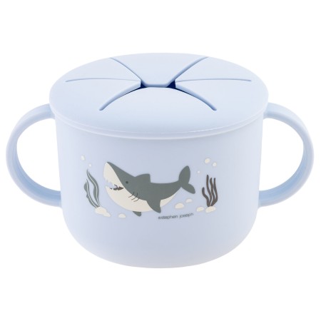 Silikonski lonček za prigrizke MORSKI PES