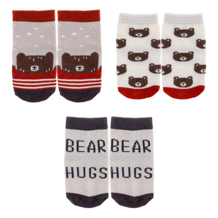 Set baby nogavičk MEDVEDEK