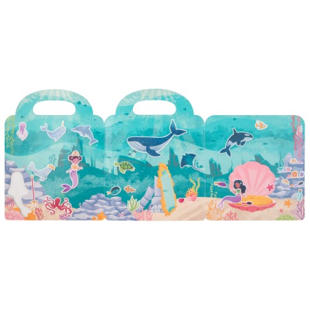 Knjiga z nalepkami MORSKA DEKLICA