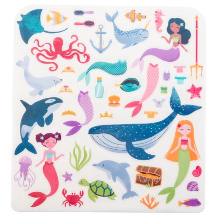 Knjiga z nalepkami MORSKA DEKLICA