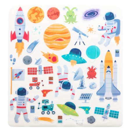 Knjiga z nalepkami VESOLJE