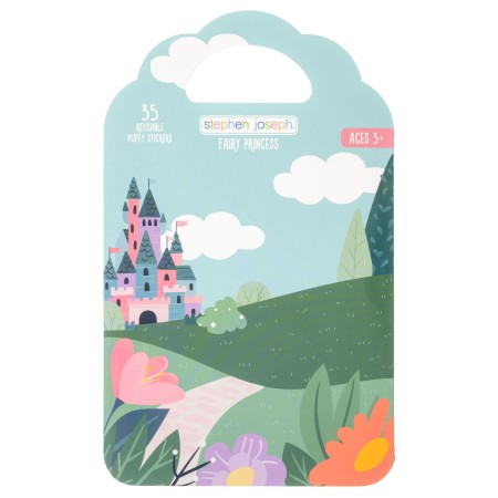 Knjiga z mehkimi nalepkami PRINCESKA