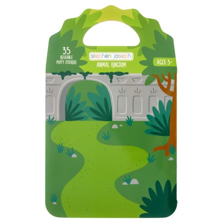 Knjiga z mehkimi nalepkami ZOO