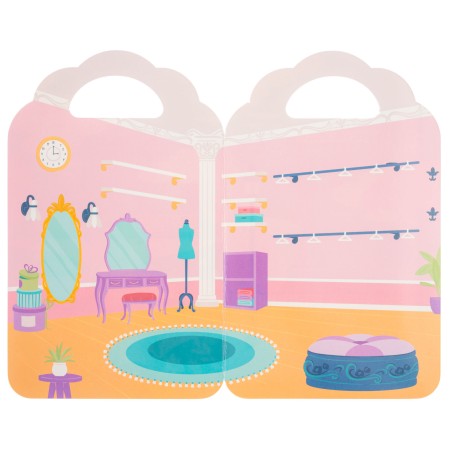 Knjiga z mehkimi nalepkami SANJALKA