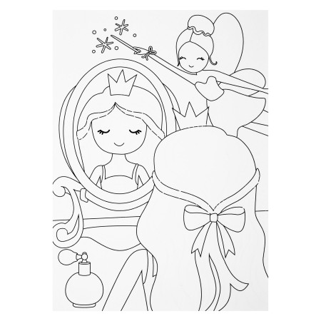 Čarobni ustvarjalni set za barvanje VILA