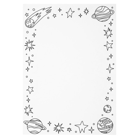 Čarobni ustvarjalni set za barvanje VESOLJE