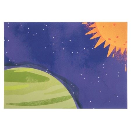 Ustvarjalni set nalepk iz folije VESOLJE