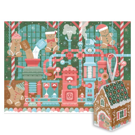 Ornament puzzle MEDENJAK