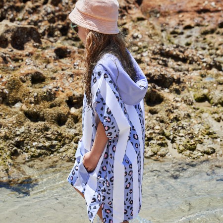 Otroški poncho LIVELY LEOPARD