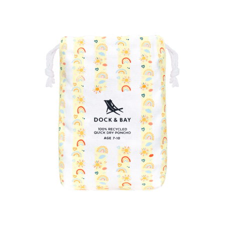 Otroški poncho RAINBOW ROAD