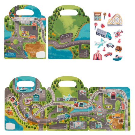 Knjiga z nalepkami MESTO