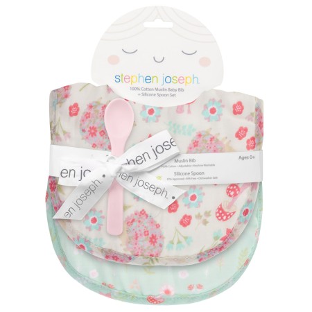 Set muslin slinčkov in žličke JEŽEK