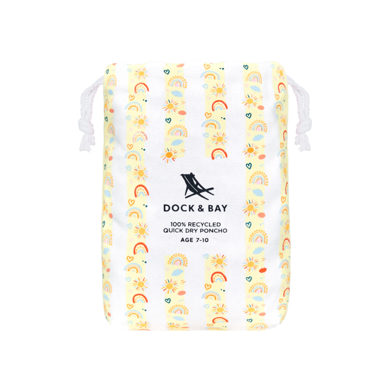 Otroški poncho RAINBOW ROAD