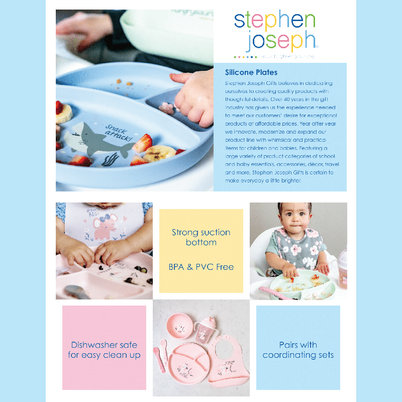 Silikonski krožnik LAMA