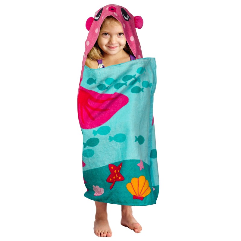 Brisača s kapuco RIBICA